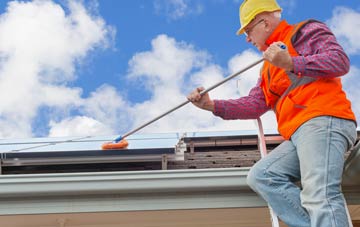 Buckden soft wash roof cleaning